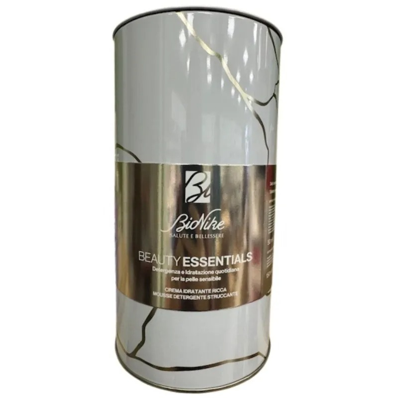 Bionike Cofanetto Beauty Essentials Crema Idratante 50 ml + Mousse Detergente 150ml