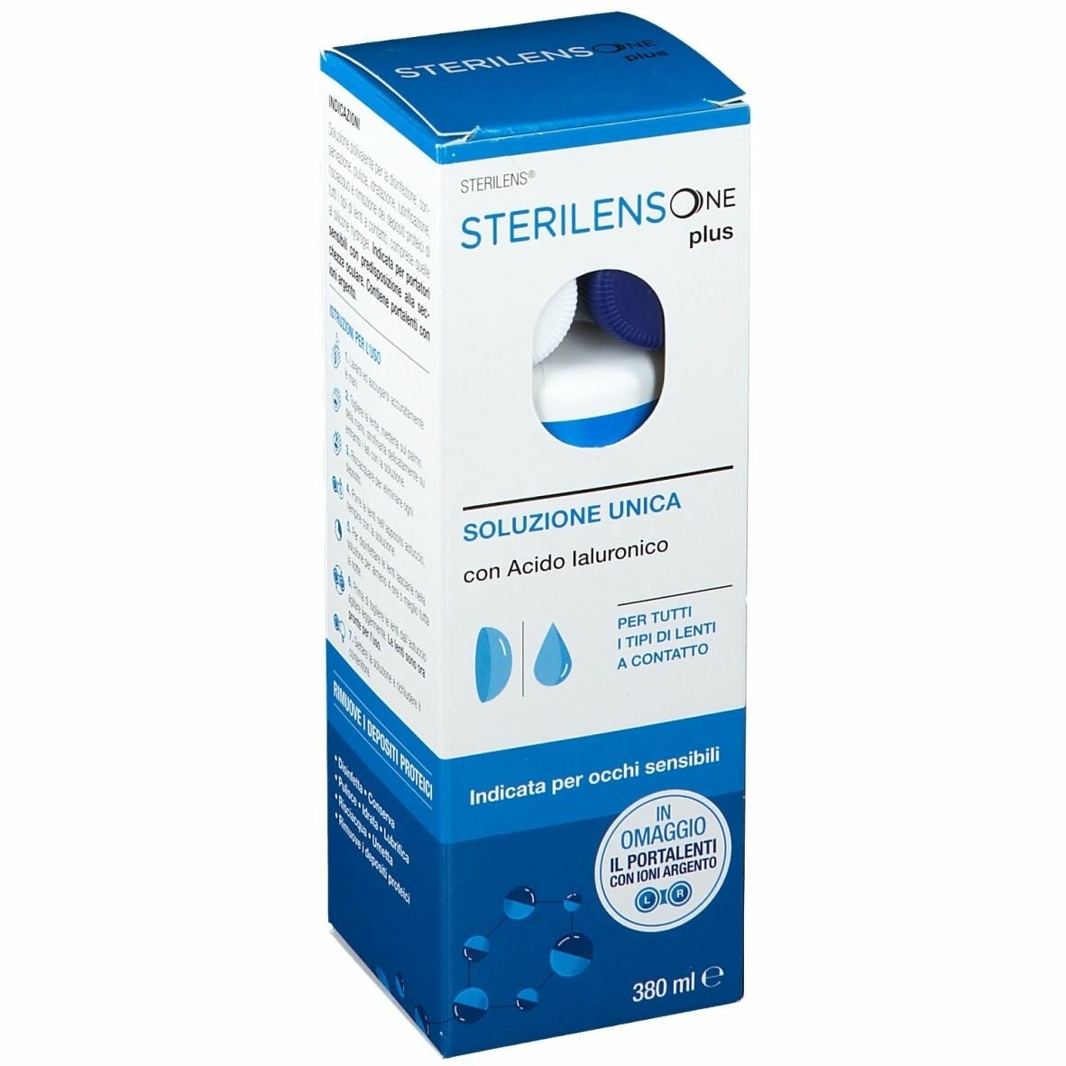 Sterilens OnePlus Soluzione Unica Lenti a Contatto 380 ml