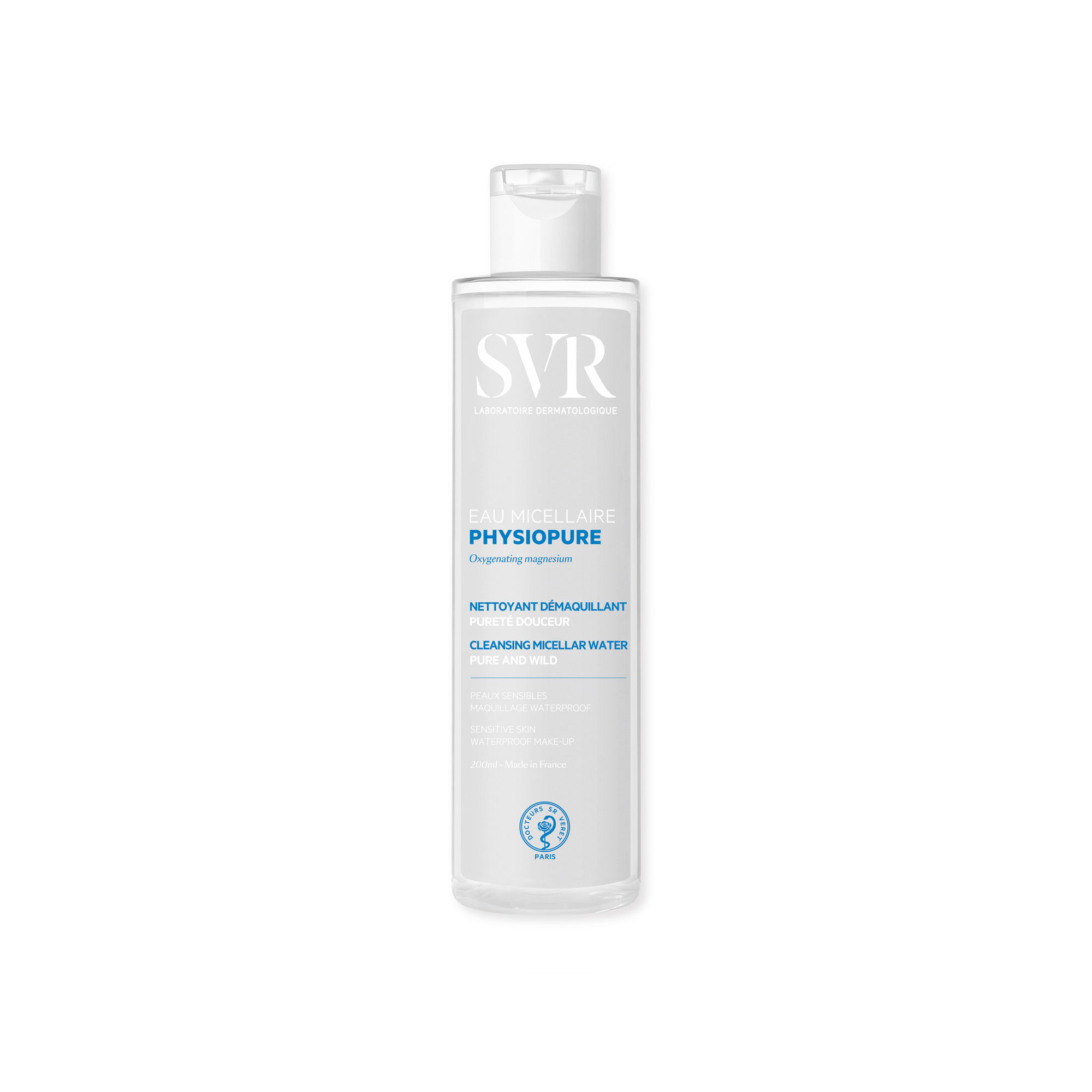SVR Physiopure Acqua Micellare Detergente Struccante Pelli Sensibili 200 mL