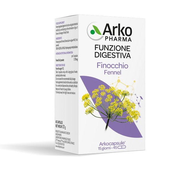 Arkocapsule Finocchio Integratore Alimentare 45 capsule