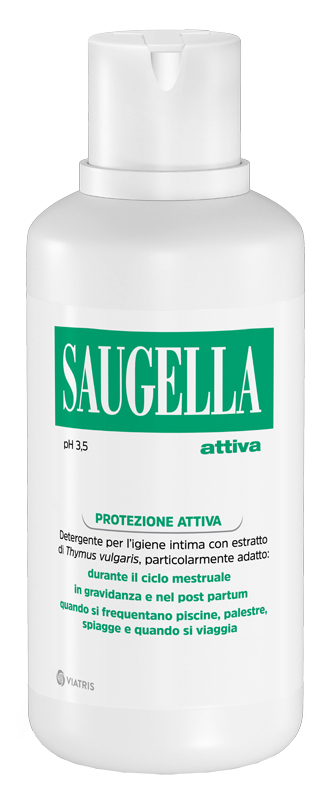 Saugella Attiva Verde - Detergente intimo - 500ml