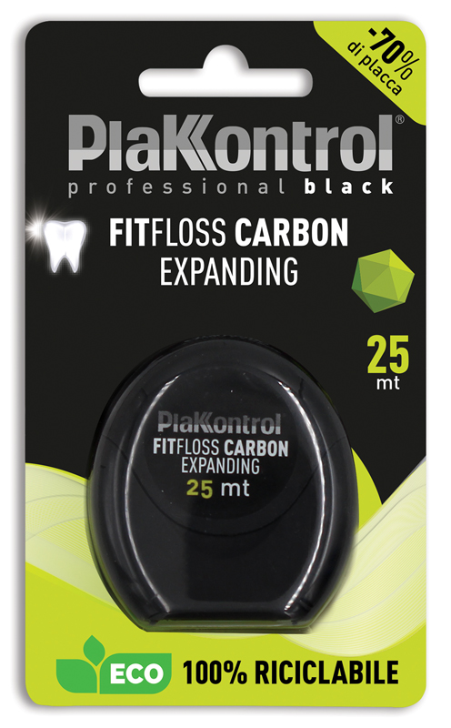 PLAKKONTROL FIT FLOSS CARB 25M
