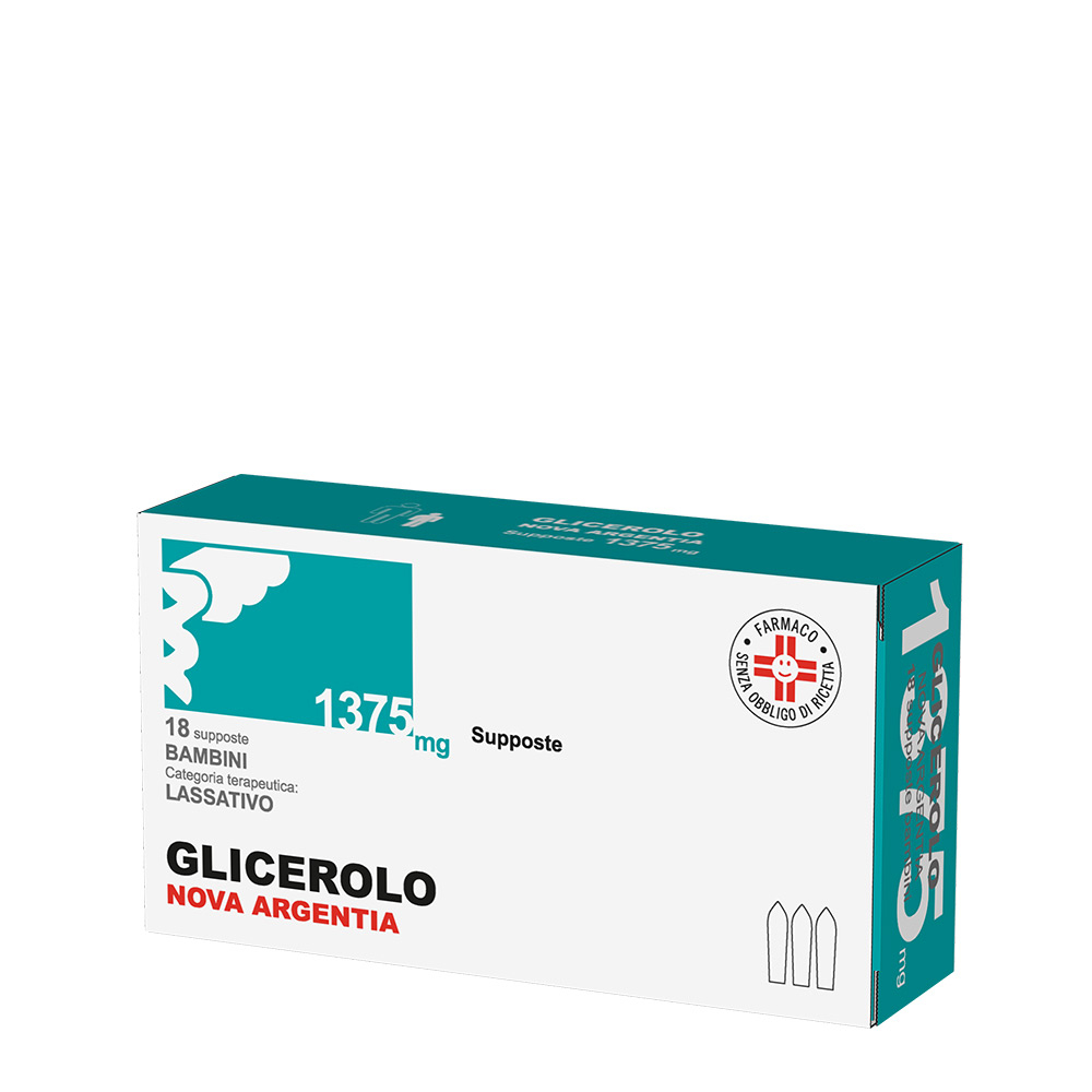 Glicerolo Bambini 18 Supposte 1375 mg