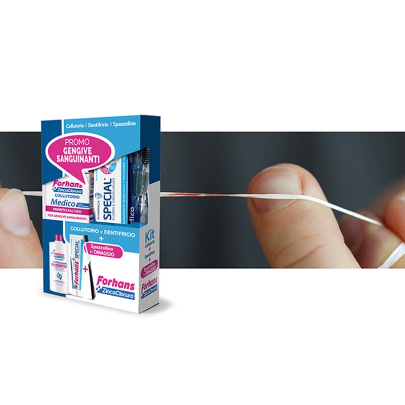 FORHANS KIT GENGIVE SANGUINANTI