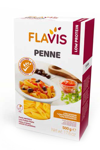 Mevalia Flavis Penne Pasta Aproteica 500 g
