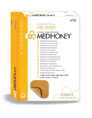MEDIHONEY GEL SHEET DRES 5X5CM