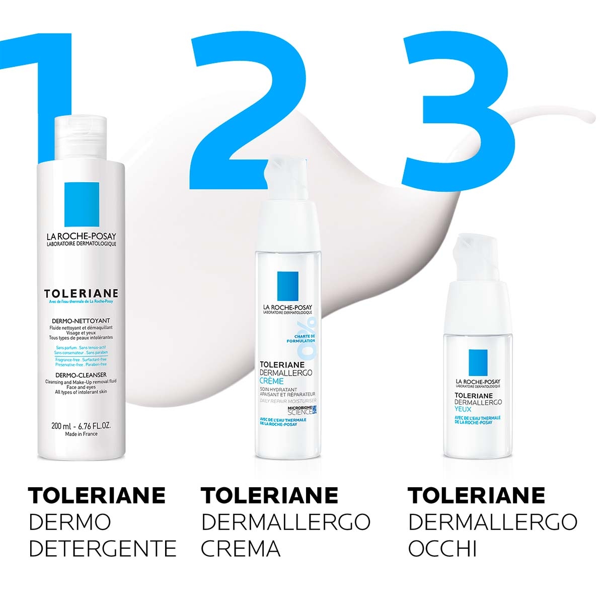 La Roche-Posay Toleriane Dermallergo Crema 40 ml - trattamento idratante per la pelle a tendenza allergica