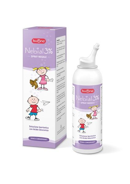 Nebial 3% Spray Decongestionante Nasale 100 mL