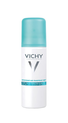 Vichy Deodorante anti-traspirante 48H - Flacone Spray aerosol Unisex 125 ml efficace per 48 ore