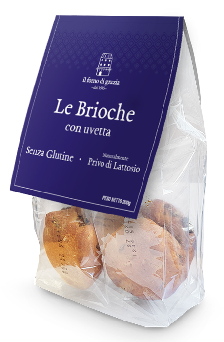 FORNO GRAZIA Brioche Uvetta