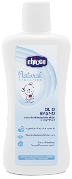 Chicco Natural Sensation Olio Bagno Detergente Nutriente 100 ml