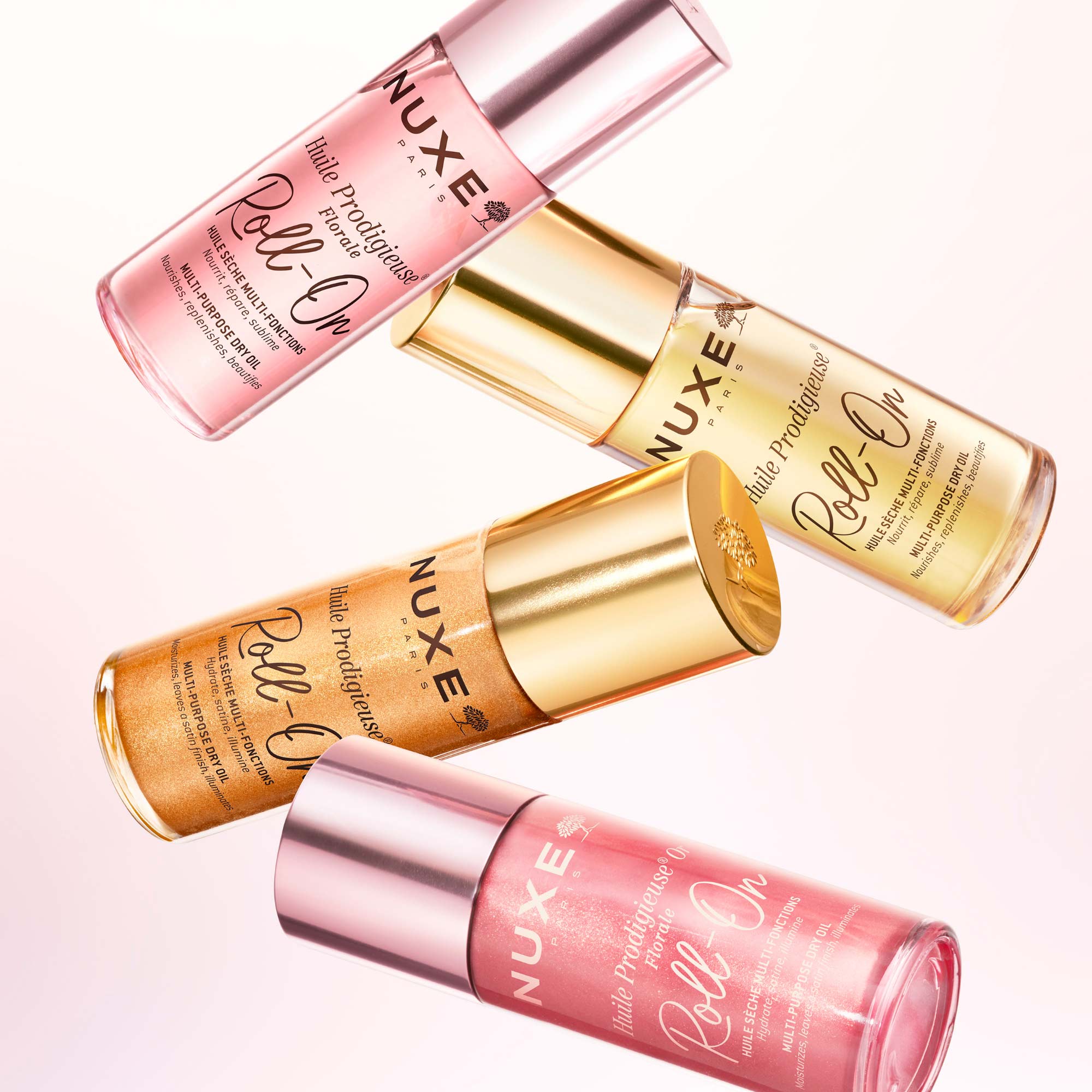 Nuxe - Huile Prodigieuse Florale - Olio Secco Per Viso, Corpo E Capelli Roll-On 60 ml