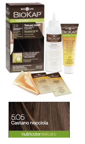 Biokap Nutricolor Delicato 5.05 Tinta Per Capelli Castano Nocciola