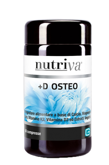 Nutriva D+ Osteo Integratore Vitamina D3 60 Compresse
