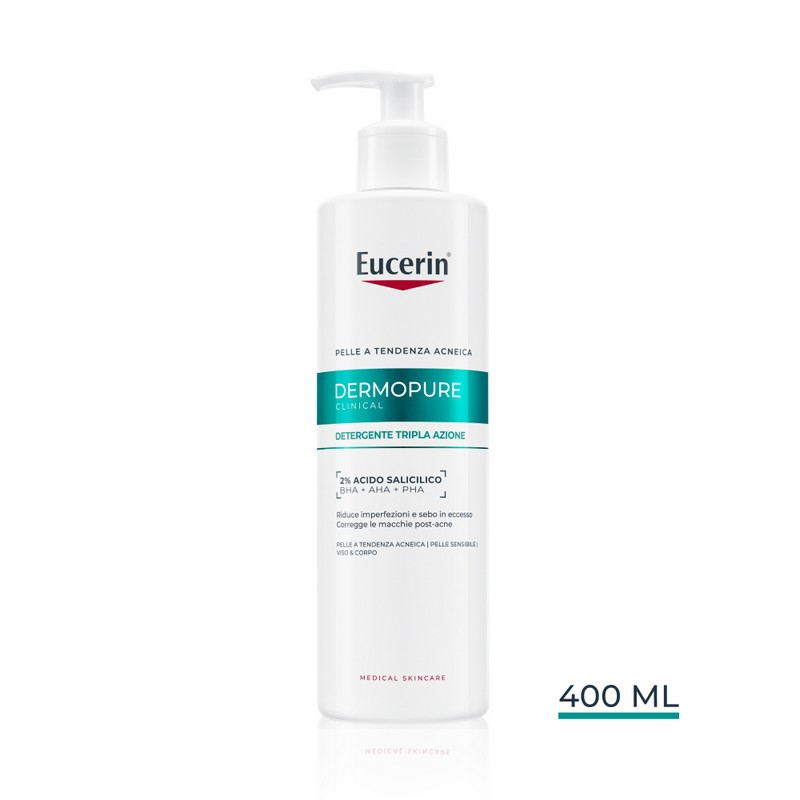 EUCERIN DC DET TRIPLA AZ 400ML