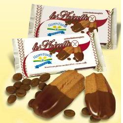 Happy Farm le Noirette Biscotti Con Cioccolato e Caffè Senza Glutine 125 g