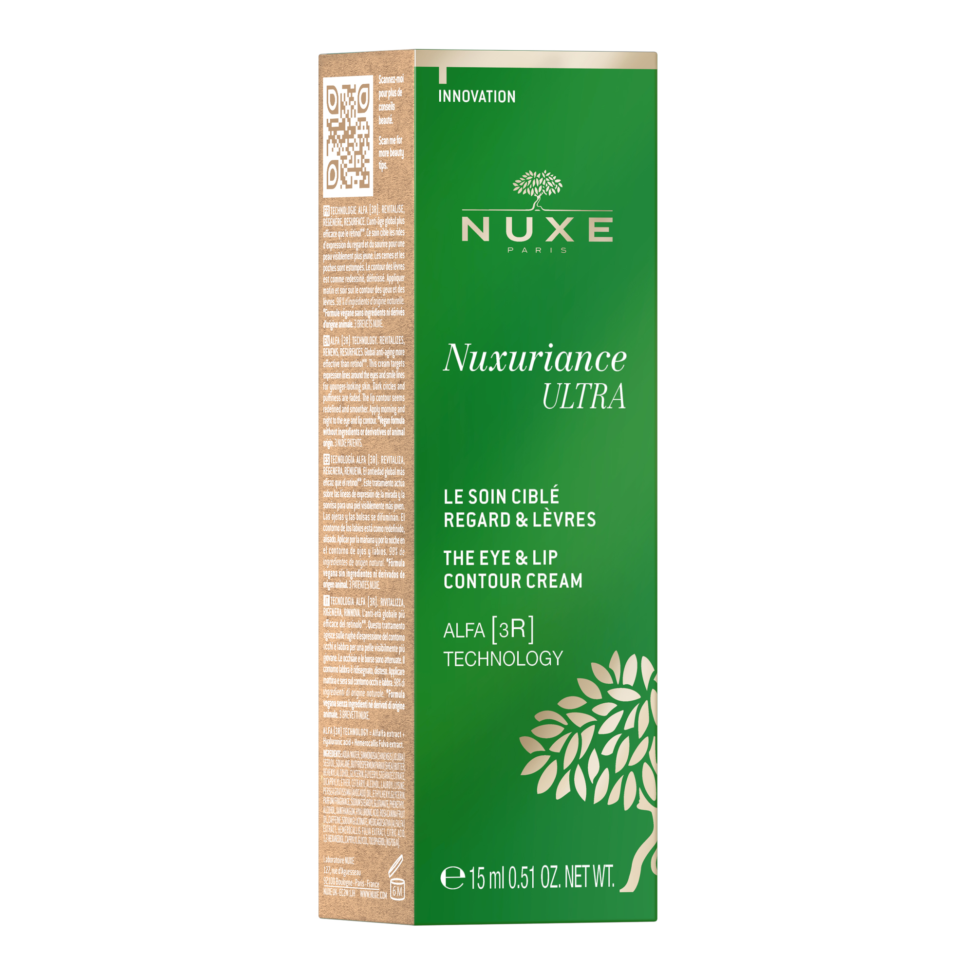 Nuxe - Nuxuriance Ultra - Contorno Occhi E Labbra 15 ml