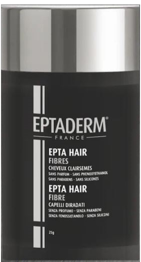 EPTA HAIR FIBRE DARK GREY 25G