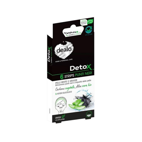 DEALO 6 STRIPS PUNTI NERI DETOX