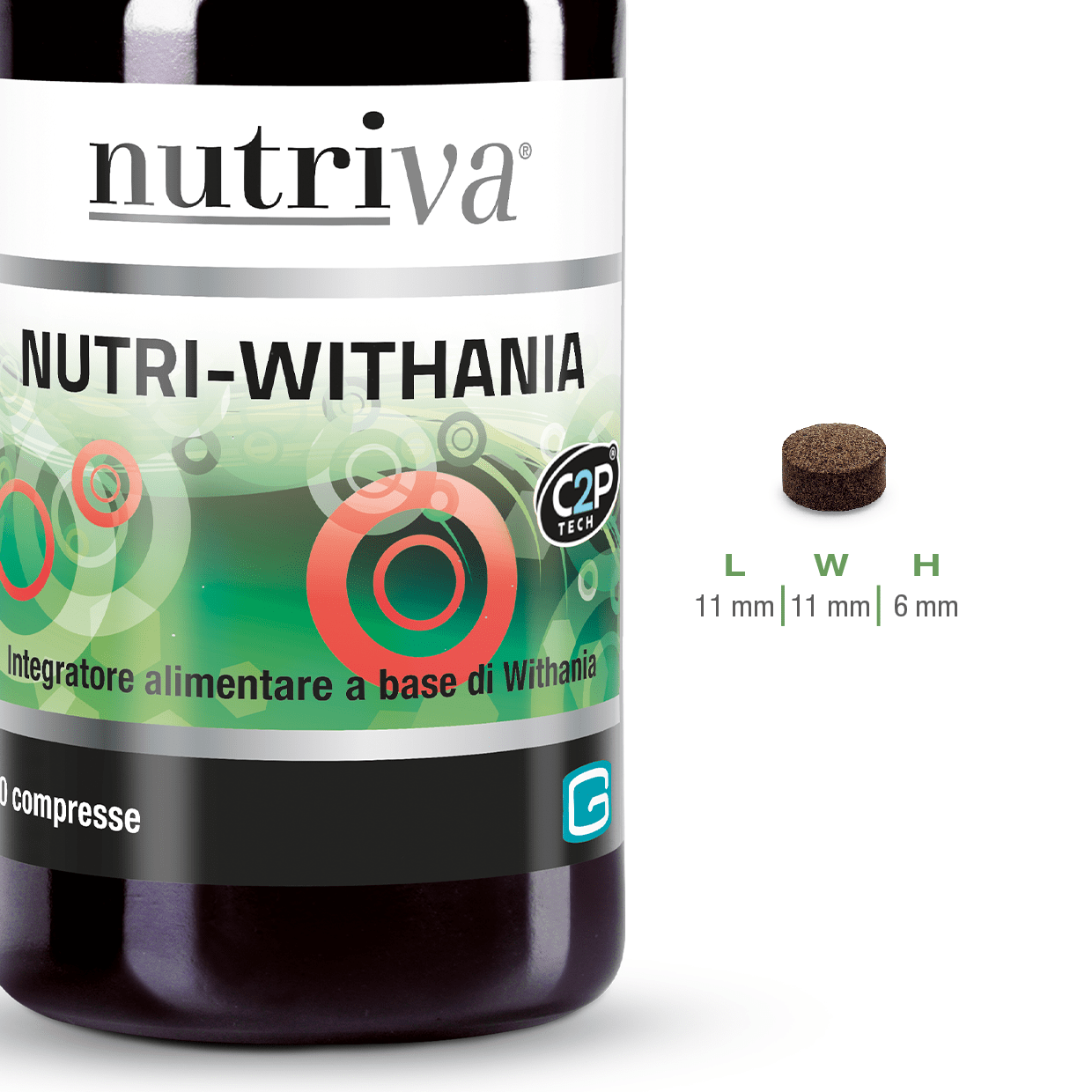 Nutriva Nutri Withania Integratore 60 Compresse