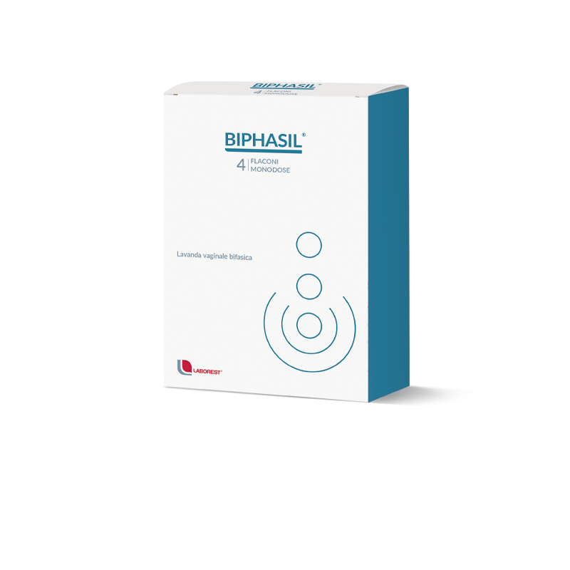 Biphasil lavanda vaginale 4 flaconi monouso da 150 ml