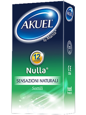 Akuel Preservativi Nulla Sottile 6 Pezzi