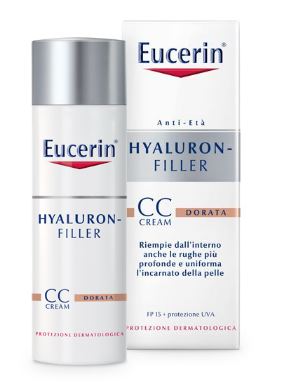 Eucerin Hyaluron-Filler CC Cream Dorata Anti-età 50 ml