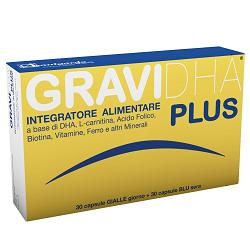 Gravidha Plus Integratore Gravidanza 30+30 Capsule