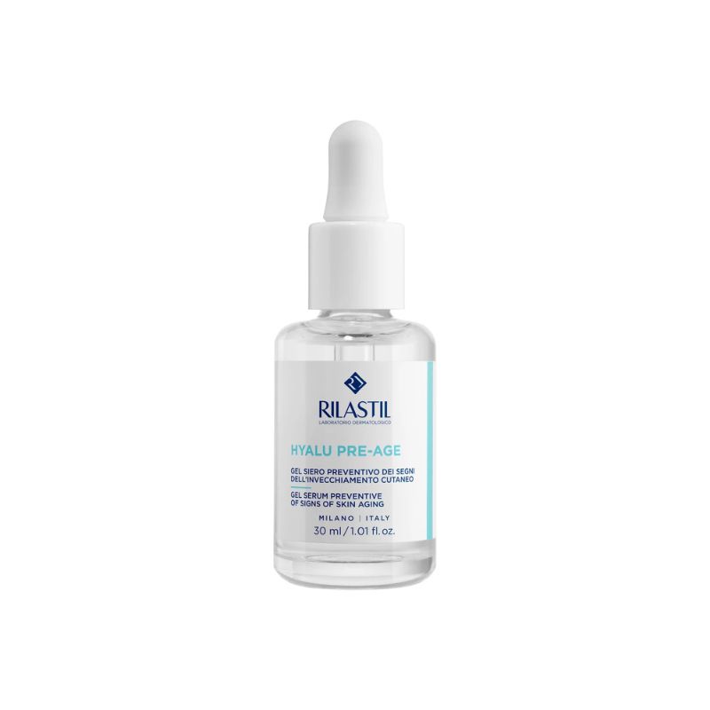 Rilastil - Hyalu Pre-Age - Gel Siero Preventivo Dell'Invecchiamento Cutaneo 30 ml