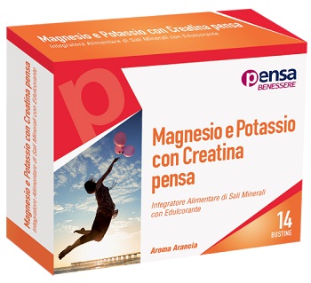 Pensa Pharma Magnesio & Potassio Con Creatina Integratore 14 Bustine