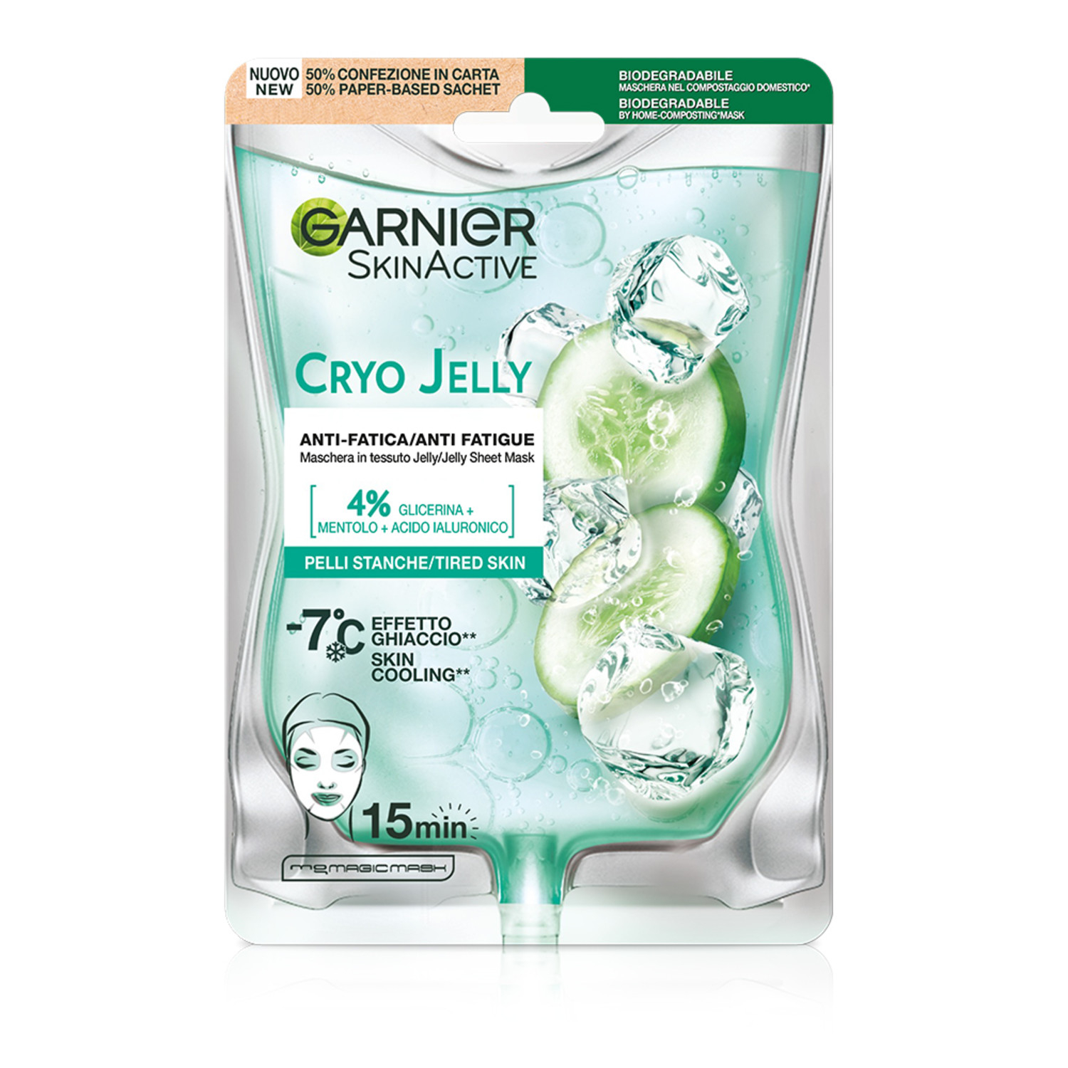 GARNIER T MASK CRYO JELLY FACE