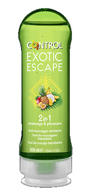 Control Exotic Escape Gel 2in1 Massaggi 200 ml