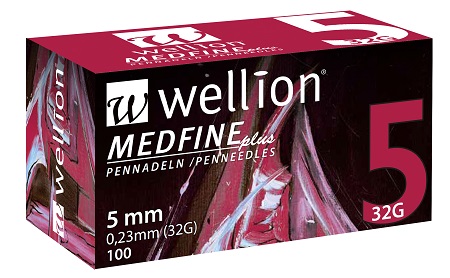 WELLION MEDFINE  5 32G 100pz