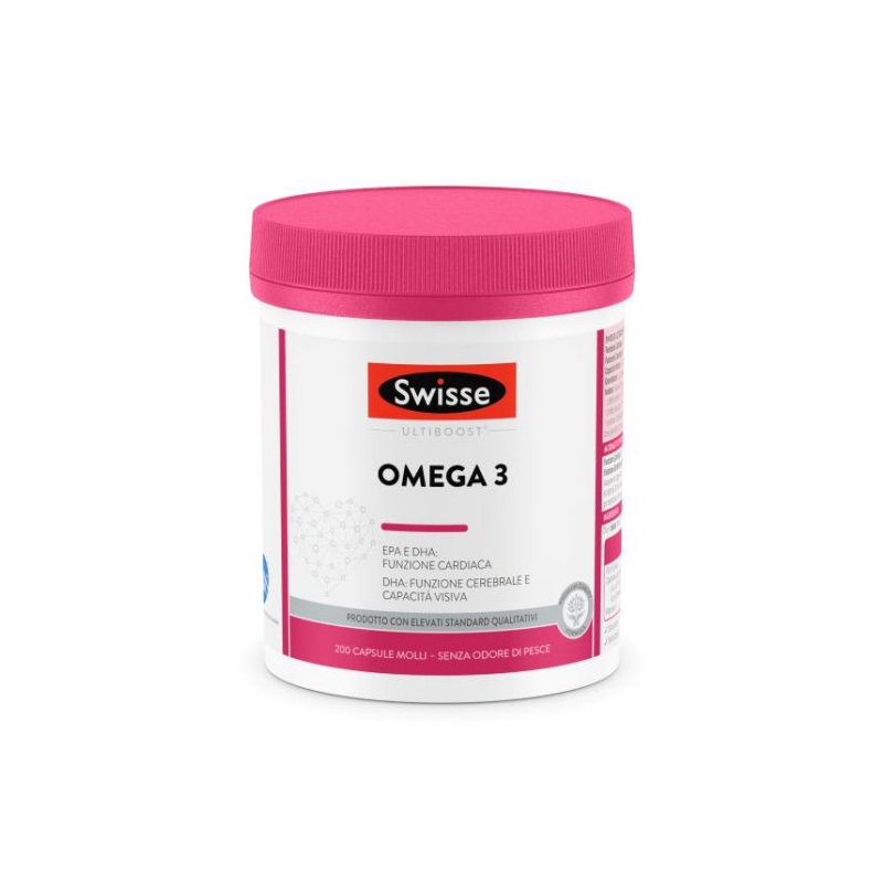 Swisse Omega 3 Integratore Di Acidi Grassi 200 Capsule