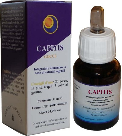 Herboplanet Capitis Integratore Gocce 50 ml