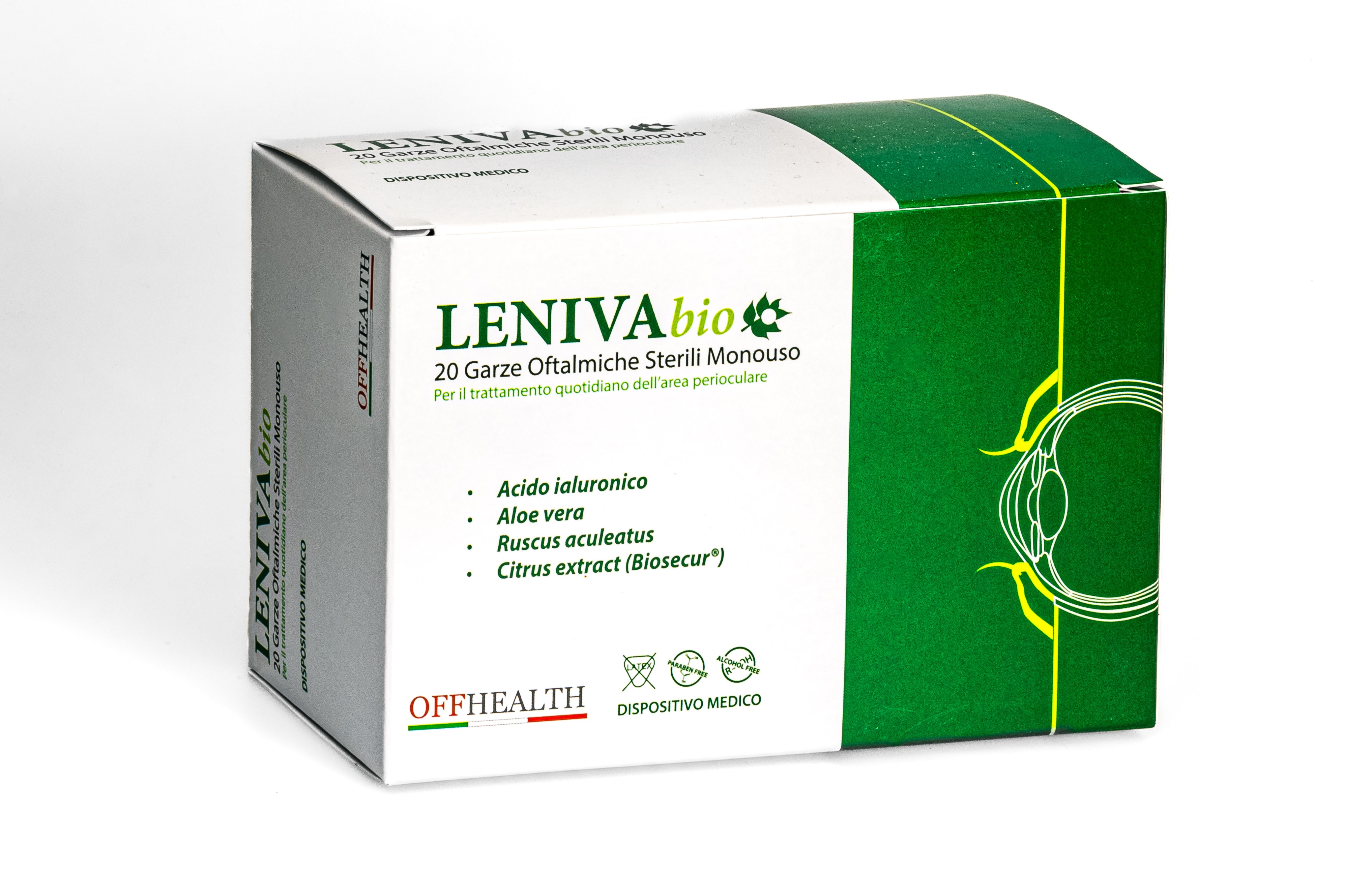 LENIVA BIO GARZE OFTALMICHE20P