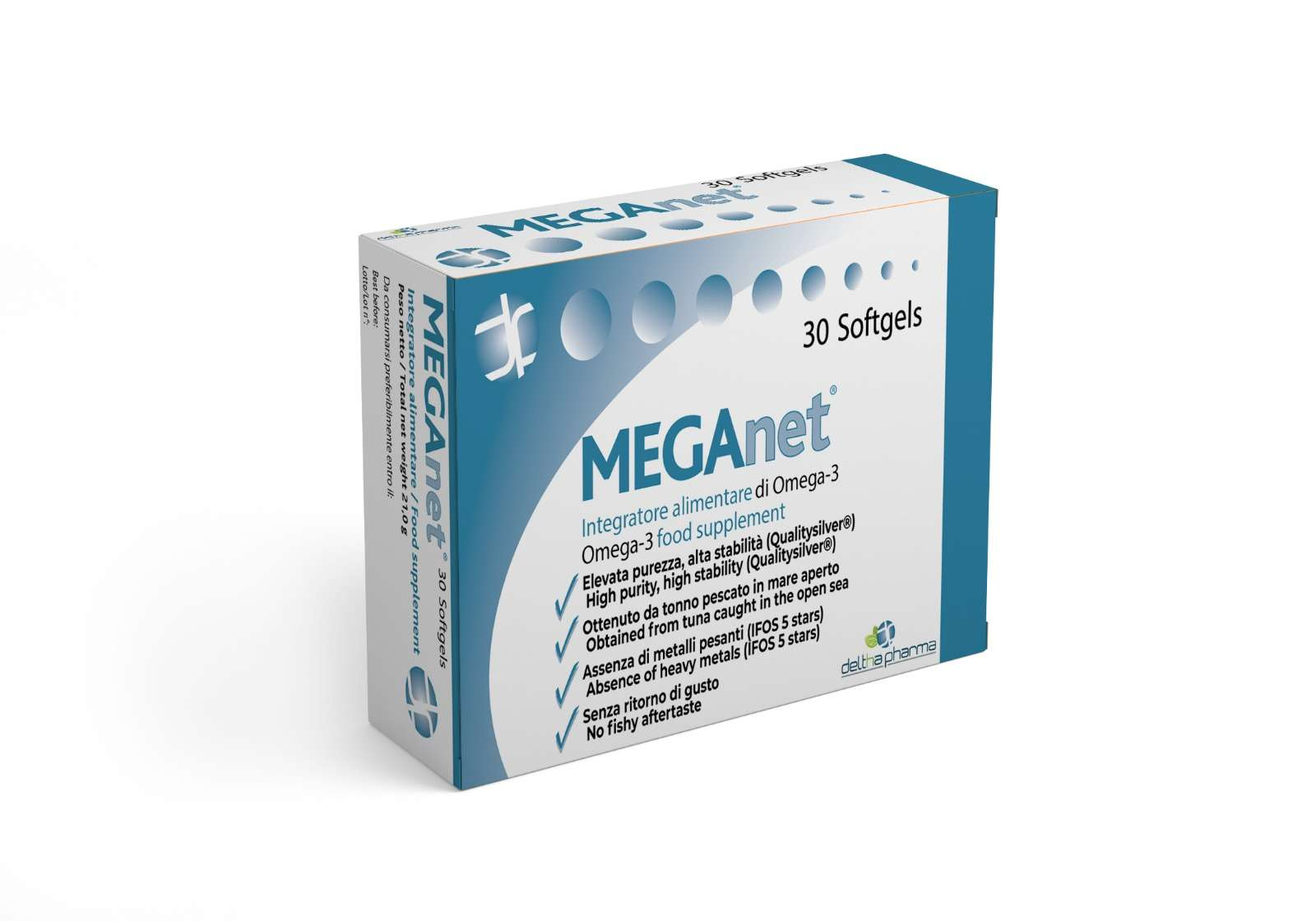 Meganet Integratore 30 Capsule