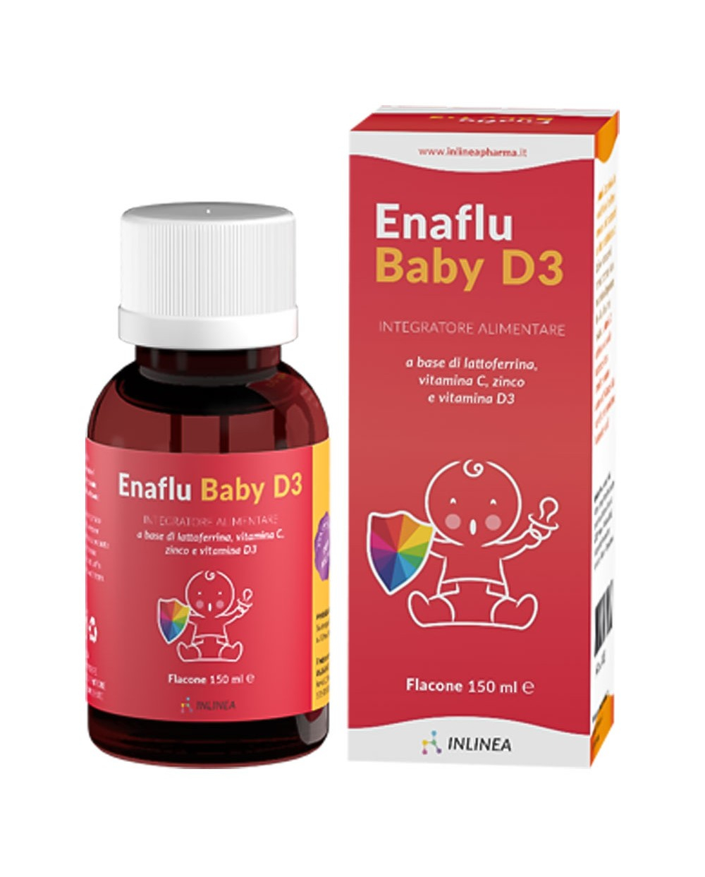 Enaflu Baby D3 Sciroppo Integratore 150 ml