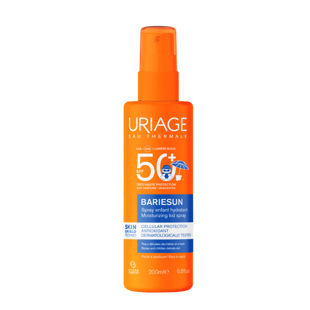 Uriage - Bariésun Spray Solare SPF50+ Idratante Viso E Corpo Per Bambini 200 ml