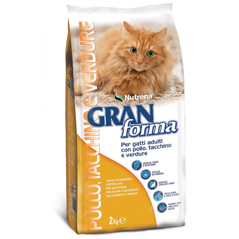 RAGGIO DI SOLE GRAN FORMA GATTO ADULT POLLO TACCHINO VERDURE 2KG