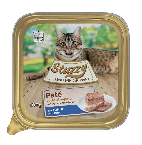 STUZZY CAT PATE' TONNO 100G