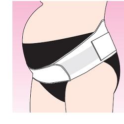 JOLIE MAMAN Fascia Gestante Bianca (68-77) S