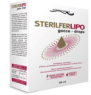Sterilfarma Sterilfer Lipo Gocce Integratore Ferro 30 ml