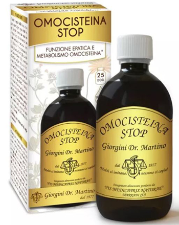 Dr. Giorgini Omocisteina Stop Liquido Analcolico Integratore Funzione Epatica 500 ml