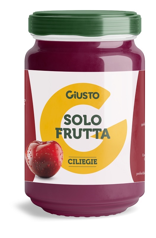 GIUSTO Solo Frutta Confett.Ciliegie Nere