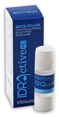 Sterilens Idroactive HD Gocce Oculari Acido Ialuronico Ad Alto Peso Molecolare 10 ml