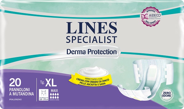 LINES SP DERM Pann.Mx XL 20pz
