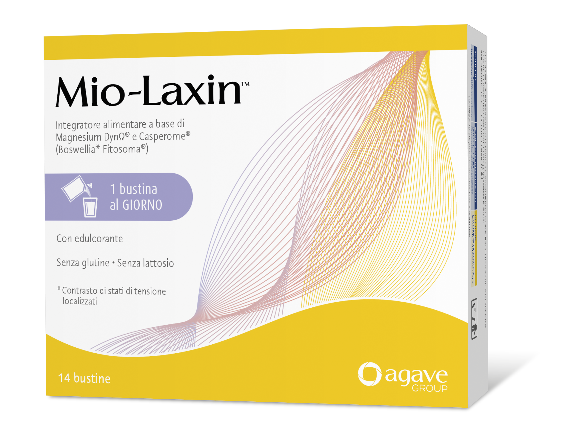 Agave - Mio Laxin 14 Bustine - Integratore Per Stati Di Tensione Localizzati