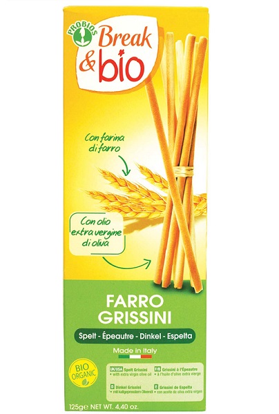 BREAK & BIO GRISSINI DI FARRO 125 G