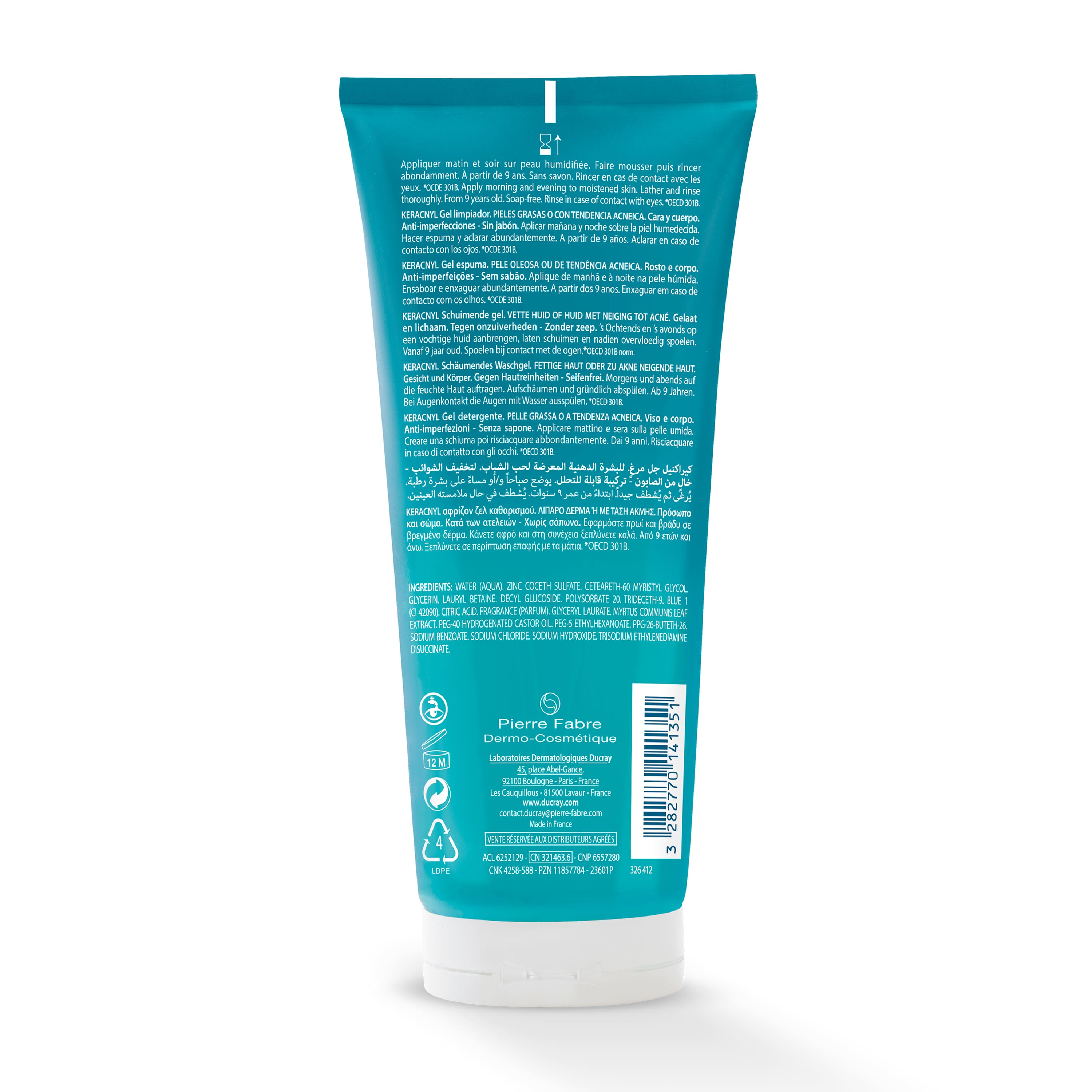 KERACNYL GEL DETERGENTE 200ML